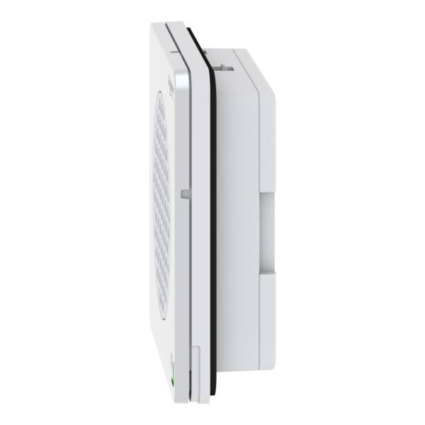 Editable voice alarms, white, mounting 72 mm DIN rail, NPN, 12...24V DC - Schneider Electric - XVSV7BWN