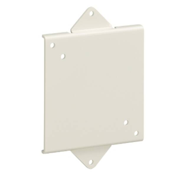 Wall mounting plate for editable alarms, mounting 96 mm or 72 mm DIN rail - Schneider Electric - XVSZ016