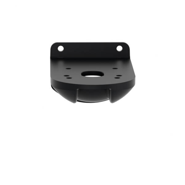 Harmony XVU, Fixing plate for use on vertical support for modular tower lights, black, Ø60 - Schneider Electric - XVUZ12
