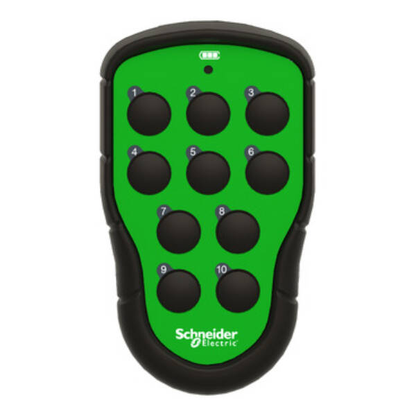 Transmitter, Harmony pocket remote, 10 single-step push buttons - Schneider Electric - ZART10
