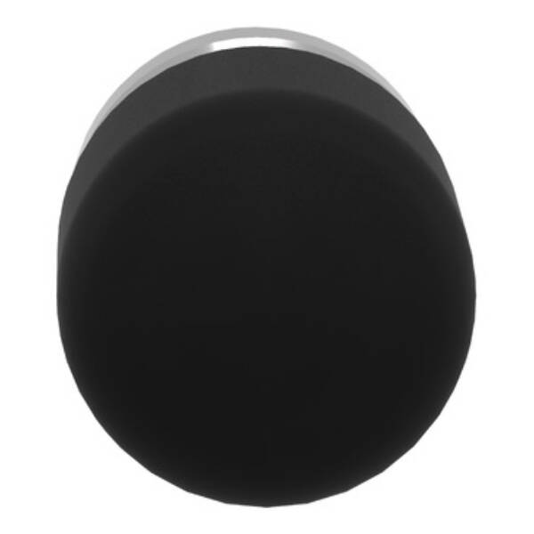 black Ø30 mushroom pushbutton head Ø22 spring return - Schneider Electric - ZB4BC24