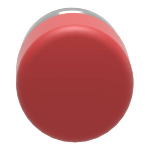 red Ø30 mushroom pushbutton head Ø22 spring return - Schneider Electric - ZB4BC44
