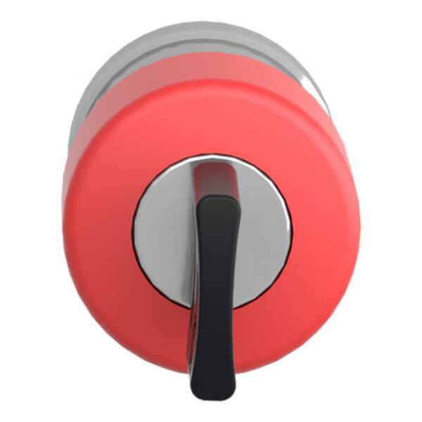 red Ø30 Emergency stop, switching off head Ø22 trigger and latching key release - Schneider Electric - ZB4BS934