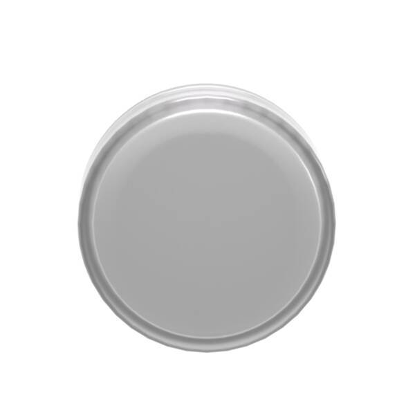 Head for pilot light, Harmony XB4, white, 22mm, with plain lens, universal LED - Schneider Electric - ZB4BV013E