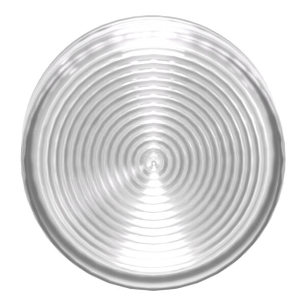 Head for pilot light, Harmony XB4, white, 22mm, with grooved lens, universal LED - Schneider Electric - ZB4BV013S