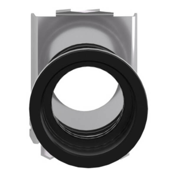 Harmony XB4, Flush mounting kit, metal,black, for selector switch and illuminated push button Ø22 - Schneider Electric - ZB4BZ022