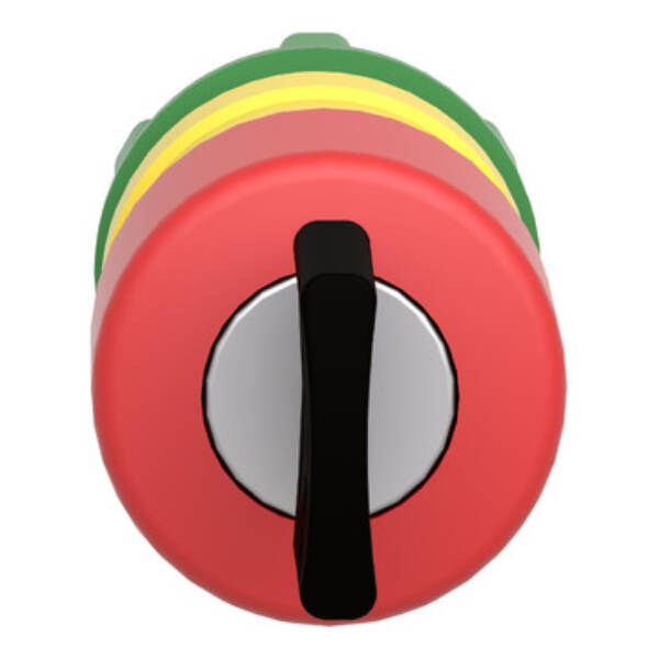 red Ø30 Emergency stop, switching off head Ø22 trigger and latching key release - Schneider Electric - ZB5AS934