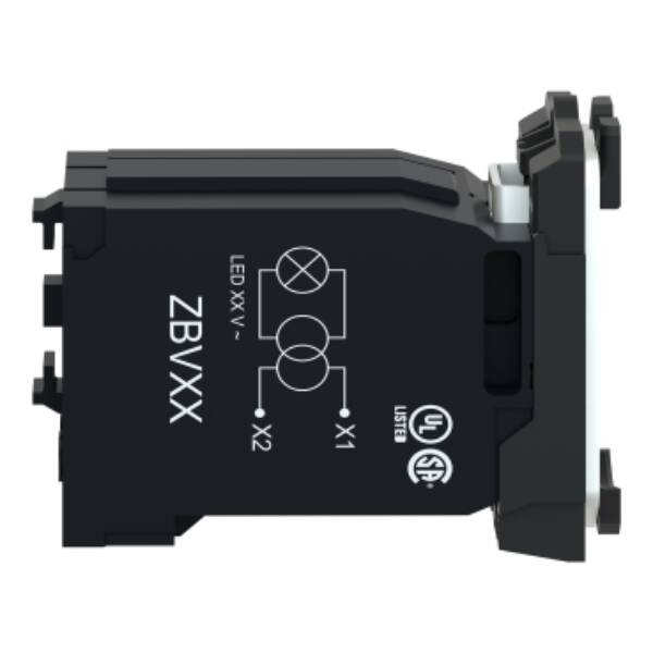 light block with body/fixing collar with BA9s incandesc. bulb 110...120V - Schneider Electric - ZB5AV3