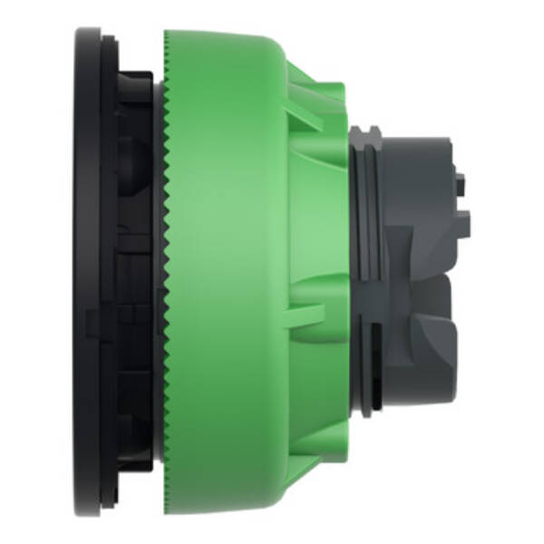 Head for pilot light, Harmony XB5,  plastic, white, 30mm, universal LED, plain lens - Schneider Electric - ZB5FV013