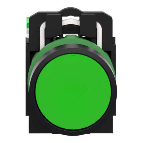 ZB5R transmitter complete, green cap - Schneider Electric - ZB5RTA3