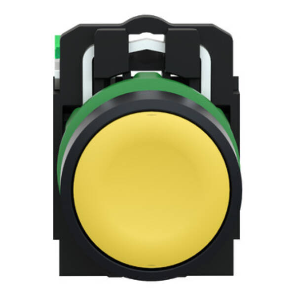transmitter - Ø22 mm plastic head - yellow cap - Schneider Electric - ZB5RTA5