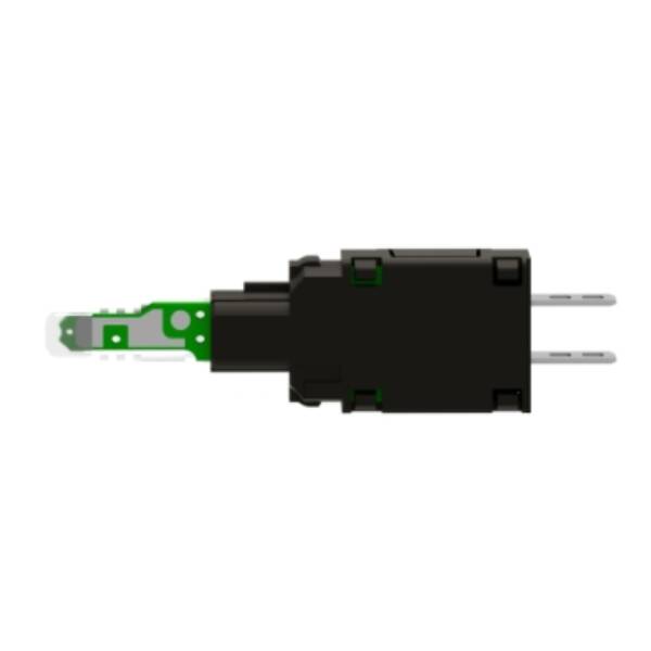 red light block with body/fixing collar with integral LED 230...240V - Schneider Electric - ZB6EM4B