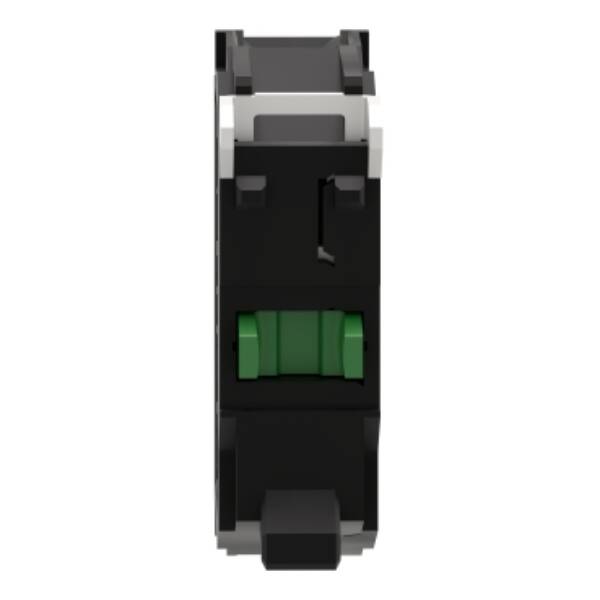 Harmony XB4, Single contact block, silver alloy, screw clamp terminal, 1 NO - Schneider Electric - ZBE101