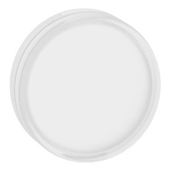 Head for pilot light, Harmony XB4, XB5, white, 22mm, universal LED, plain lens, unmarked - Schneider Electric - ZBV0113