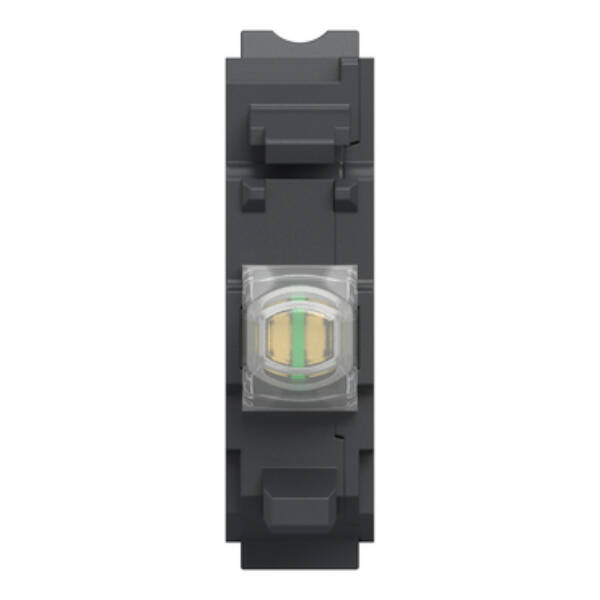 Light block, Harmony XB4, Harmony XB5, for head 22mm, universal LED, 24V AC DC, compact push in terminals - Schneider Electric - ZBVB15