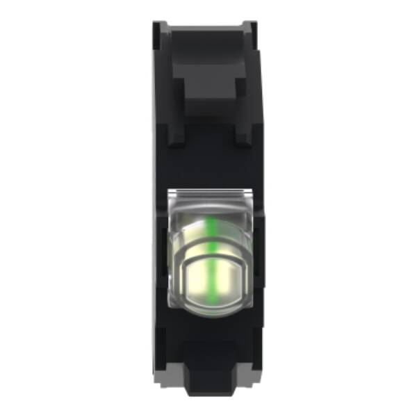 Light block, Harmony XB4, Harmony XB5, for head 22mm, universal LED, screw clamp terminals, 110...120V AC - Schneider Electric - ZBVG1
