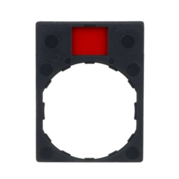 Legend holder 30 x 40 mm, plastic, with legend 8 x 27 mm, marked START - Schneider Electric - ZBY2303