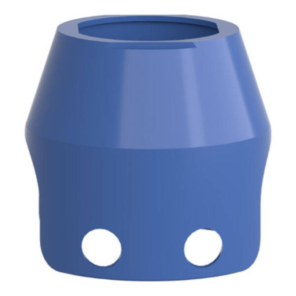 blue metal padlockable guard for Ø40 mushroom head - Schneider Electric - ZBZ1606