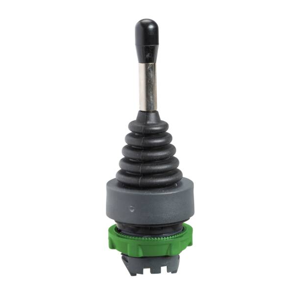 Head for joystick controller, Harmony XB5, XDA, Ø22 mm 2 direction spring return 1 NO per direction - Schneider Electric - ZD5PA22