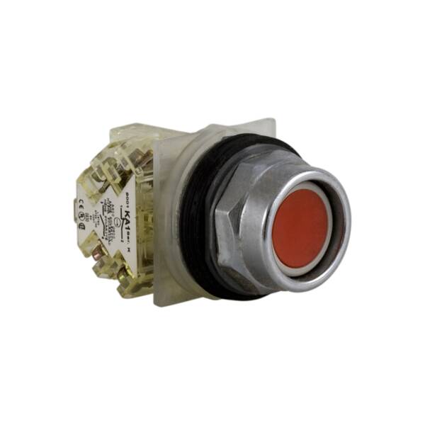 PUSH BUTTON 600VAC 10A 30MM T-K - Square D - 9001KR2RH13