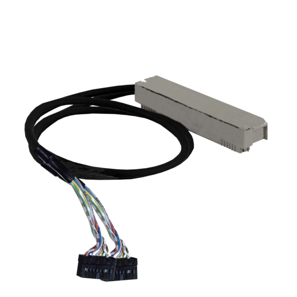 cabled connector - 3 m - for Modicon Quantum - Telemecanique - ABFM32H300