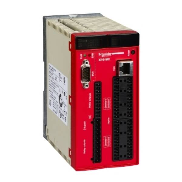 safety controller XPS-MC - 24 V DC - 32 input - 48 LEDs signalling - Telemecanique - XPSMC32ZC