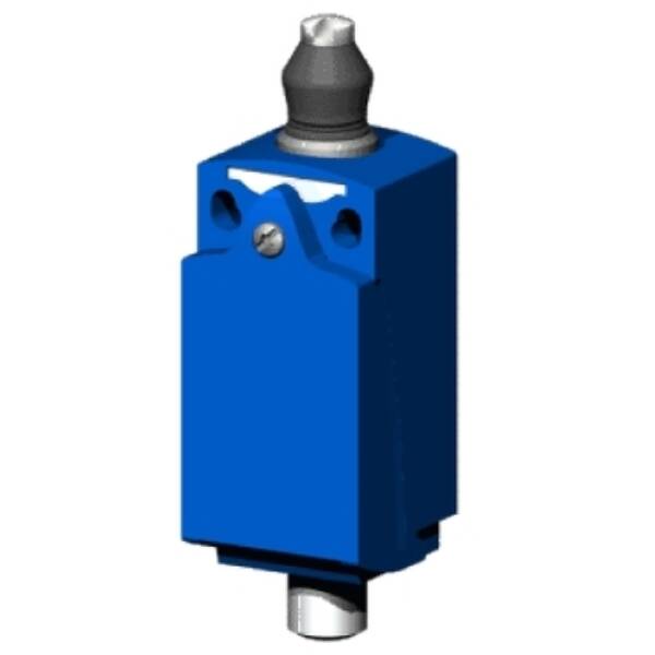 limit switch XCKD - metal end plunger with nitrile boot - 1NC+1NO - snap - M16 - Telemecanique Sensors - XCKD2111P16