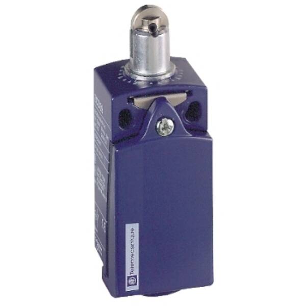 limit switch XCKD - steel roller plunger - 1NC+1NO - slow - M16 - Telemecanique Sensors - XCKD2502P16