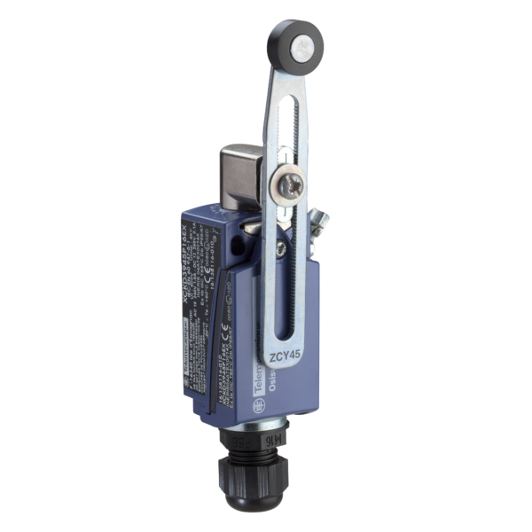 limit switch XCKD - roller lever plunger - 2NC + NO - ATEX/IECEx - Telemecanique Sensors - XCKD3945P16EX