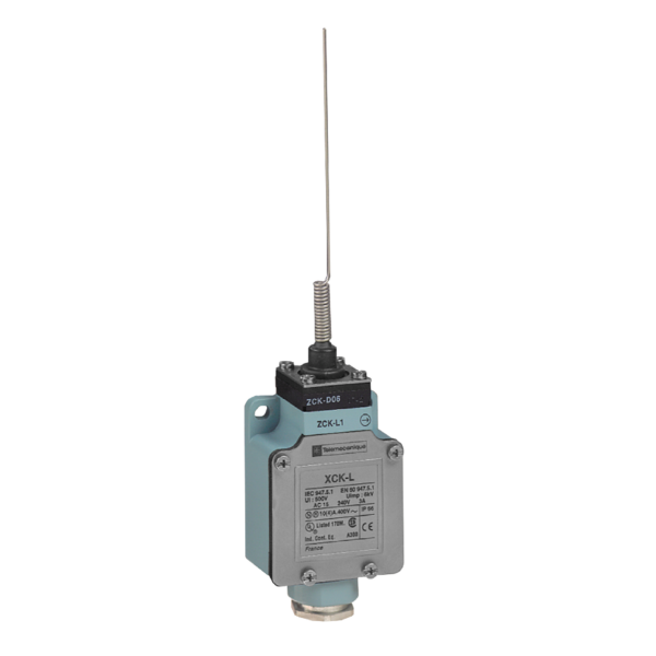 limit switch XCKL - cats whisker - 1NC+1NO - snap action - Cable gland - Telemecanique Sensors - XCKL106