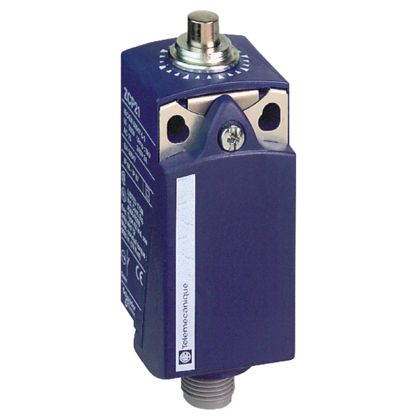 limit switch XCKP - metal end plunger - 1NC+1NO - snap - M12 - Telemecanique Sensors - XCKP2110M12