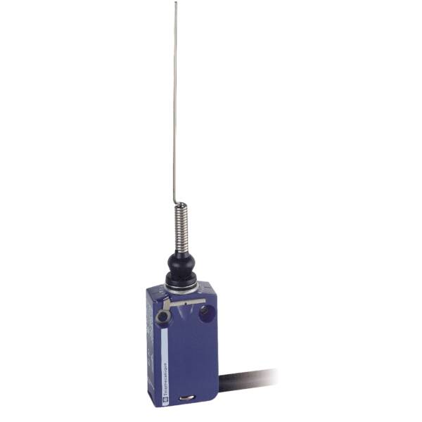 limit switch XCMD - cat's whisker - 1NC+1NO - snap - 1 m - Telemecanique Sensors - XCMD2106L1