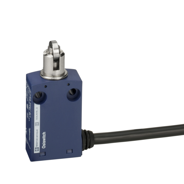 limit switch XCMN - steel roller plunger - 1NC+1NO - snap - 1 m - Telemecanique Sensors - XCMN2103L1