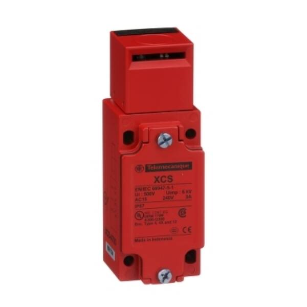 metal safety switch XCSA - 2 NC + 1 NO - slow break - 1 entry tapped 1/2" NPT - Telemecanique Sensors - XCSA703