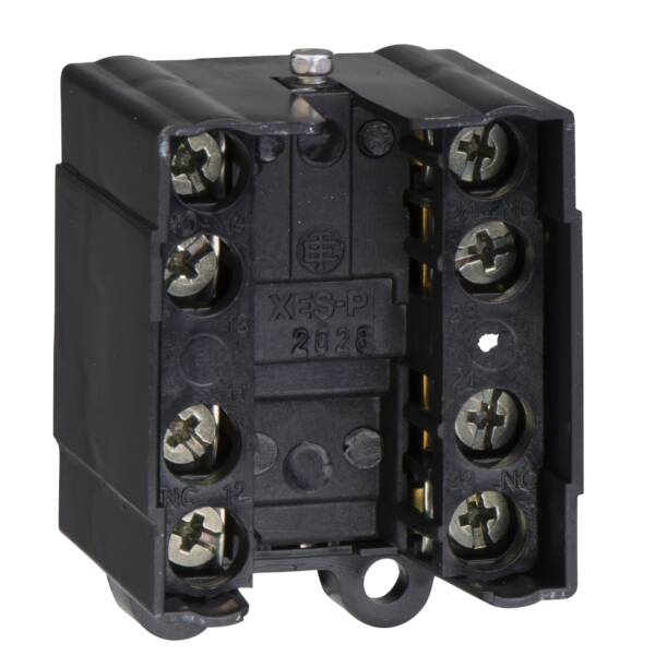 Limit switch contact block, Limit switches XC Standard, for XCKJ, 2 C/O, 2 wires, snap action - Telemecanique Sensors - XESP2028