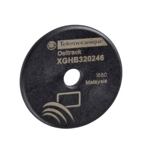 Electronic tag, Radio frequency identification XG, RFID 13.56 MHz, disc Ø 30 x 3, 2000 Bytes - Telemecanique Sensors - XGHB320246