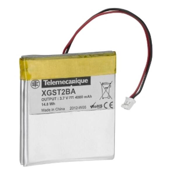 Radio frequency identification XG, battery 3,7 V Li Ion, for RFID portable terminal - Telemecanique Sensors - XGST2BA