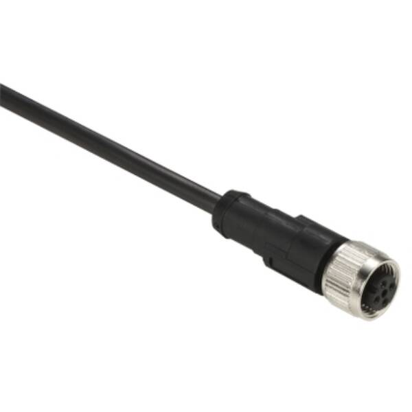 Radio frequency identification XG, pre wired M12 female connector, cable 2 m, IP67 - Telemecanique Sensors - XGSZ09L2