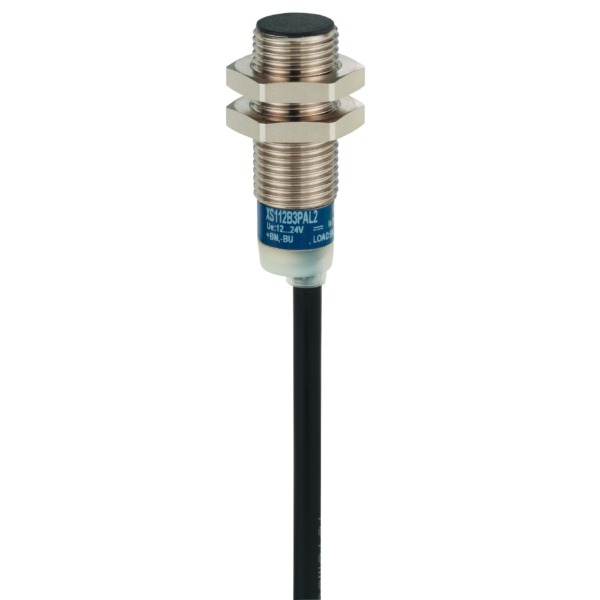 Inductive proximity sensors XS, inductive sensor XS1, brass, Sn1.5 mm, 12...24 VDC, M12 - Telemecanique Sensors - XS112B3PAL10