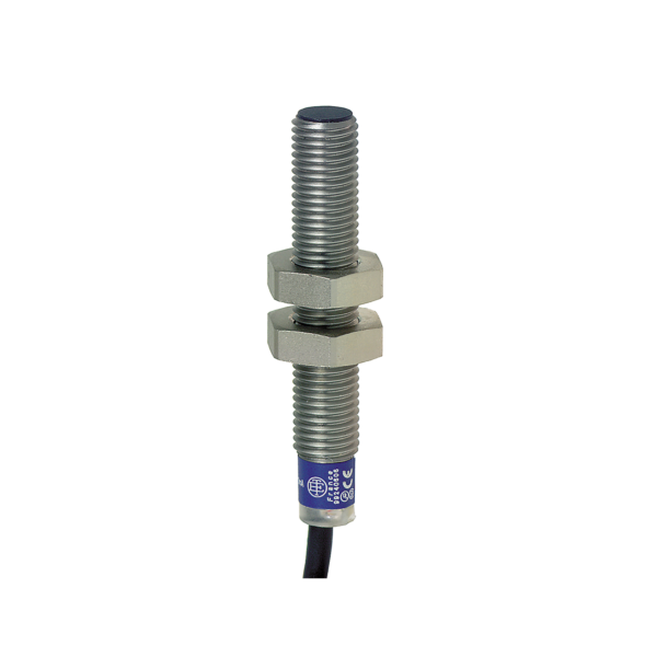 inductive sensor XS1 M8 - L50mm - stainless - Sn1.5mm - 12..24VDC - cable 2m - Telemecanique Sensors - XS1M08PC410