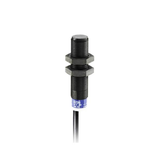 inductive sensor XS2 M12 - L50mm - PPS - Sn7mm - 12..48VDC - cable 2m - Telemecanique Sensors - XS212AANAL2