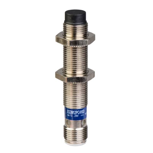 inductive sensor XS2 - cylindrical M12 - 12..24VDC - Telemecanique Sensors - XS2M12PC410D