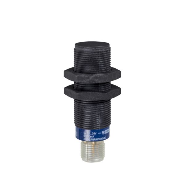 inductive sensor XS4 M18 - L48mm - PPS - Sn8mm - 12..24VDC - M12 - Telemecanique Sensors - XS4P18NA340D