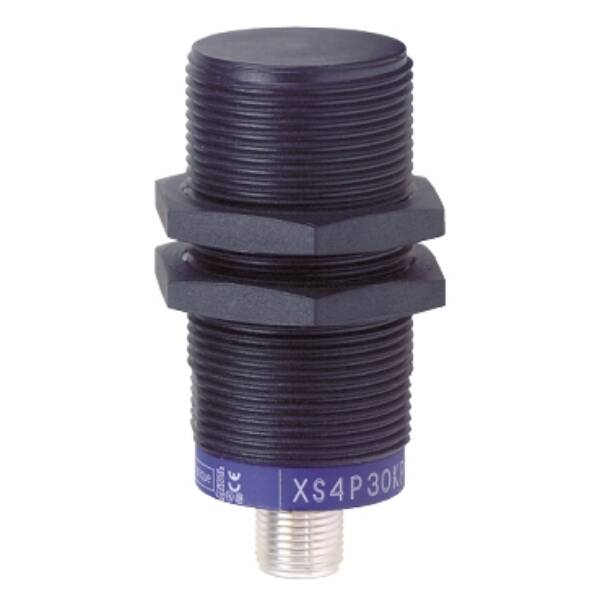 inductive sensor XS4 M30 - L70mm - PPS - Sn15mm - 12..48VDC - M12 - Telemecanique Sensors - XS4P30PA370D