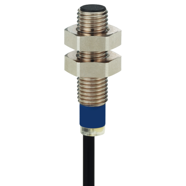 inductive sensor XS5 M8 - L51mm - stainless - Sn1.5mm - 12..48VDC - cable 2m - Telemecanique Sensors - XS508BLPAL2