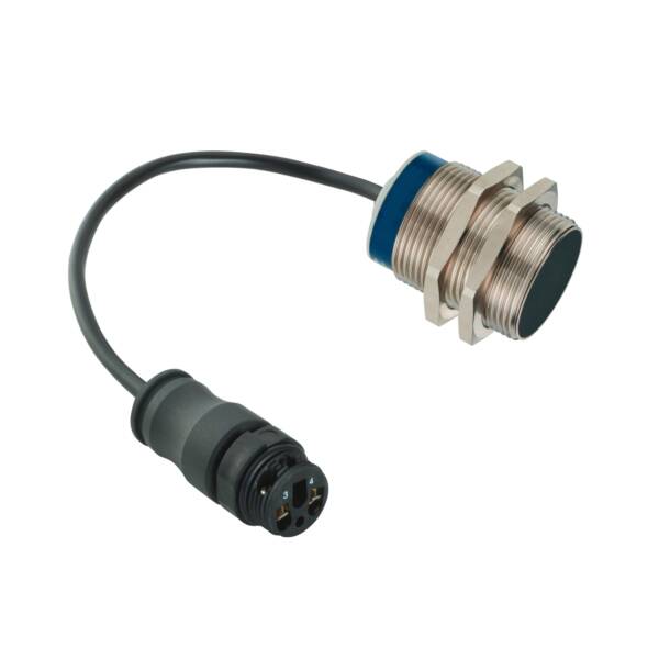 inductive sensor XS6 M30 - L62mm - brass - Sn15mm - 24..240VAC/DC - term. 0.15 - Telemecanique Sensors - XS630B1MAL01B