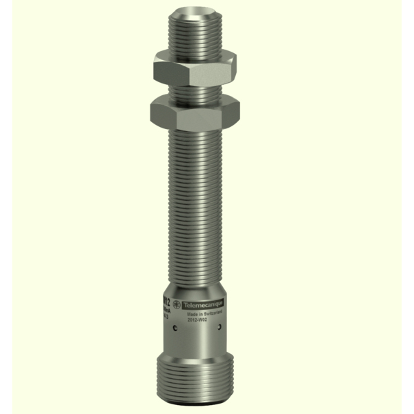 inductive sensor XS9 M8 - L66mm - full SS 303 - Sn3 mm - 12..24VDC - M12 - Telemecanique Sensors - XS908R1PAM12