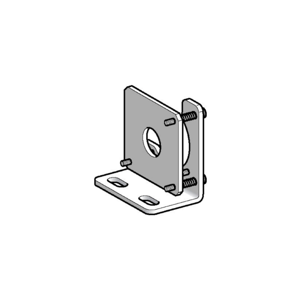 accessory for sensor - Ø18mm - fixing bracket micrometric adjustment - metal - Telemecanique Sensors - XUZA318