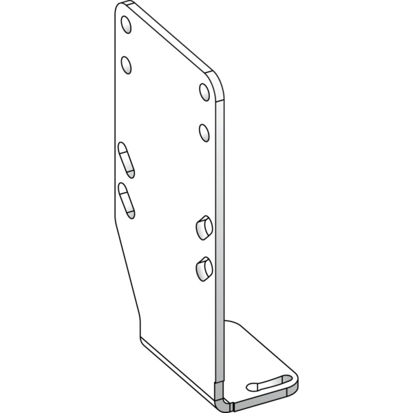 accessory for sensor - XUK - fixing bracket - metal - for XUL substitution - Telemecanique Sensors - XUZASK003