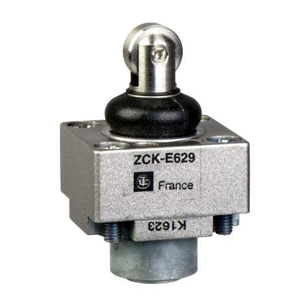 limit switch head ZCKE - steel roller plunger with protective boot - Telemecanique Sensors - ZCKE629